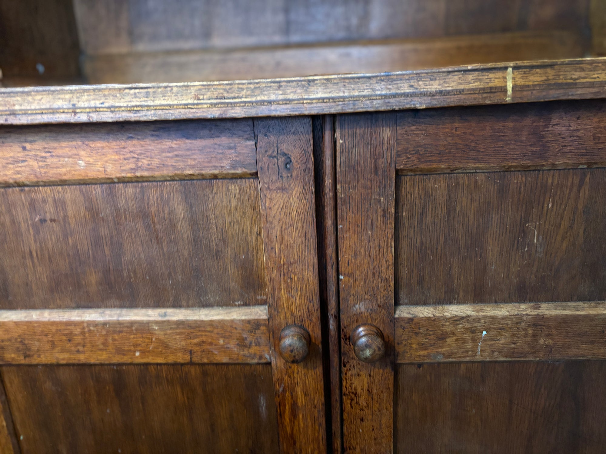 Victorian pine kitchen cupboard