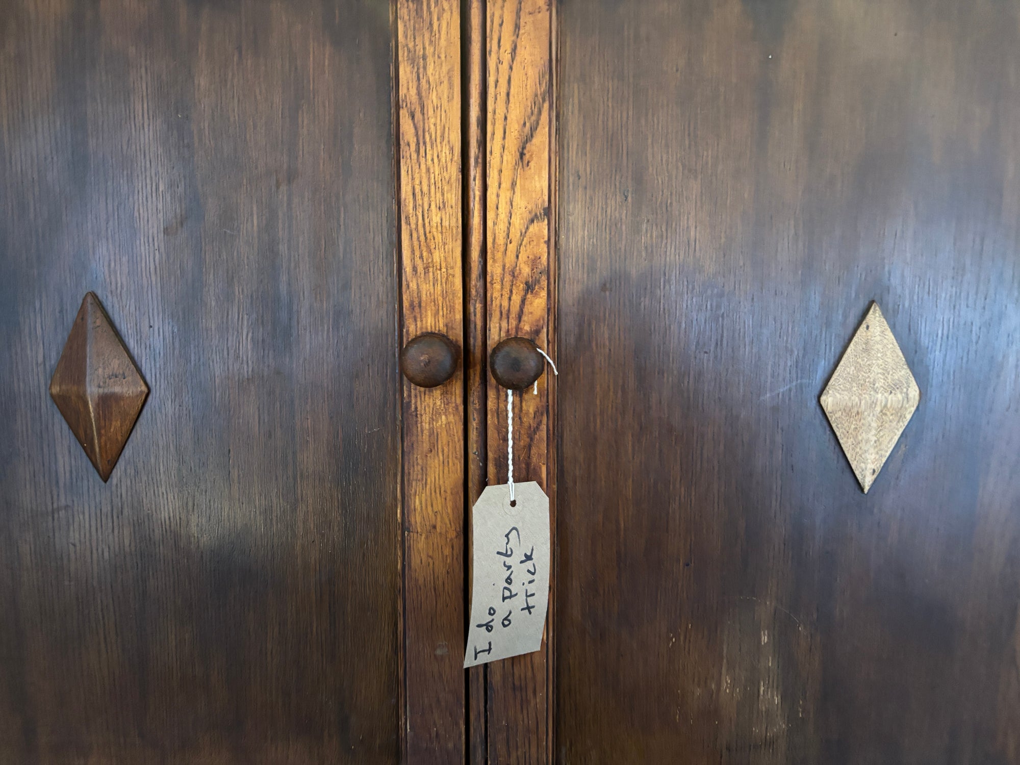 Victorian pine kitchen cupboard